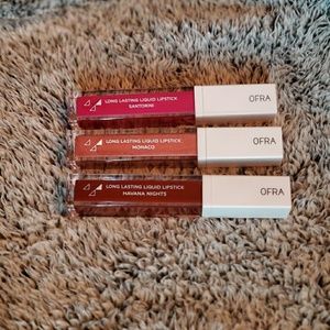 Set of 3 Ofra Liquid lipstick